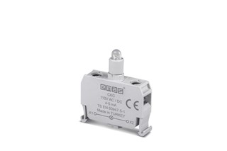 Yedek LED'li 110V DC Beyaz Sinyal Blok Kumanda Kutusu için (C Serisi)